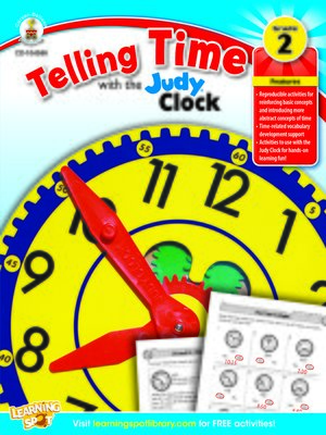 cover image of Telling Time with the Judy&#174; Clock, Grade 2